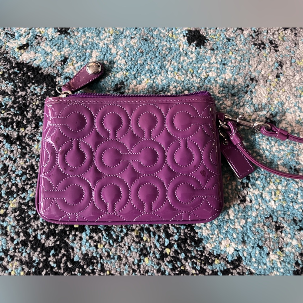 Coach wristlet